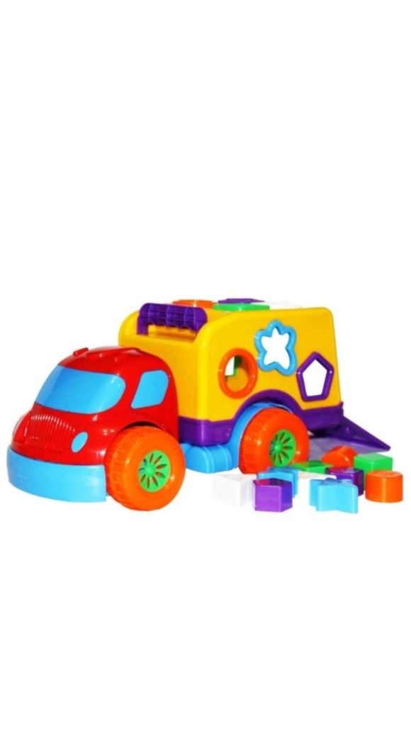 BRINQUEDO CAMINHÃO DIDÁTICO ROBUSTUS BABY DIVERTOYS