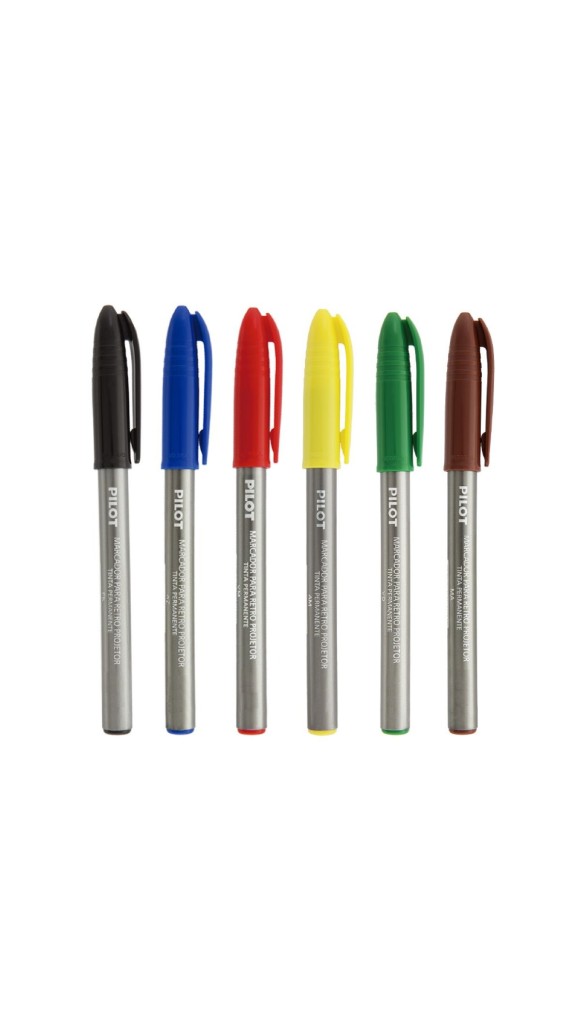 MARCADOR RETRO PROJETOR 6 CORES 2.0 PILOT
