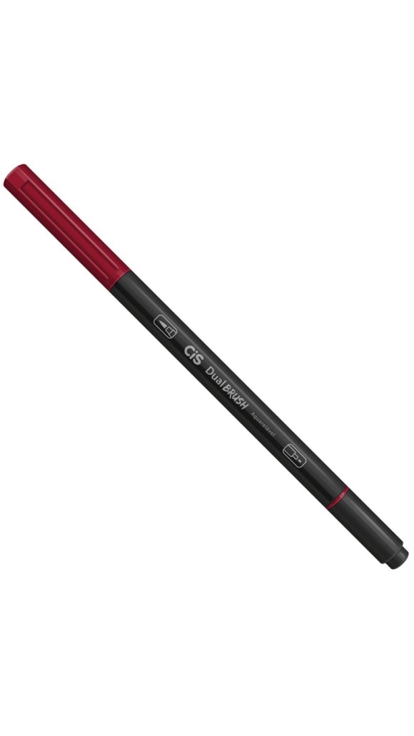 CANETA PINCEL DUAL BRUSH PEN AQUARELÁVEL CIS - CORES
