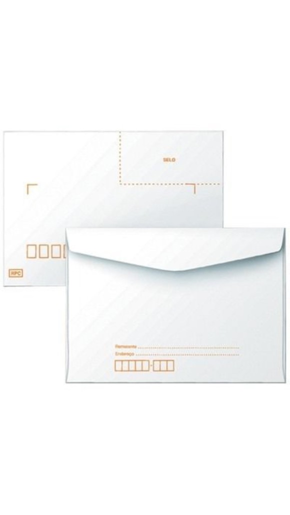 ENVELOPE CARTA CEP BRANCO 114X162 63G COF012 CAIXA C/1000 UNID.