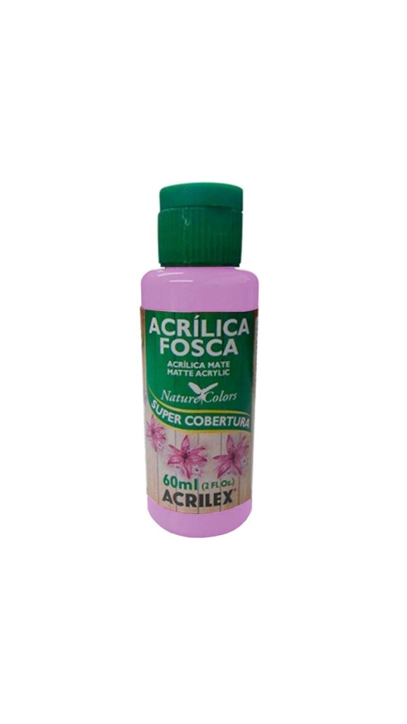 TINTA ACRÍLICA FOSCA 60ML ACRILEX