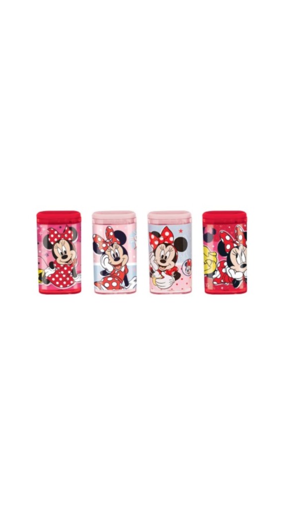 APONTADOR DEPOSITO TUBO MINNIE METALICO
