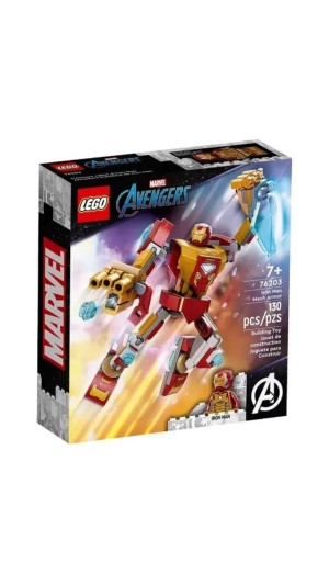 LEGO MARVEL 76203 IRON MAN MECH ARMOR 130 PCS