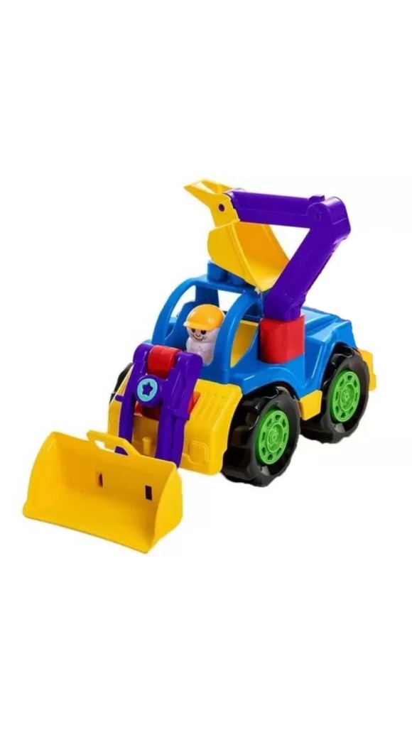 BRINQUEDO RODADINHOS BLOCKS TRATOR TA TE TI