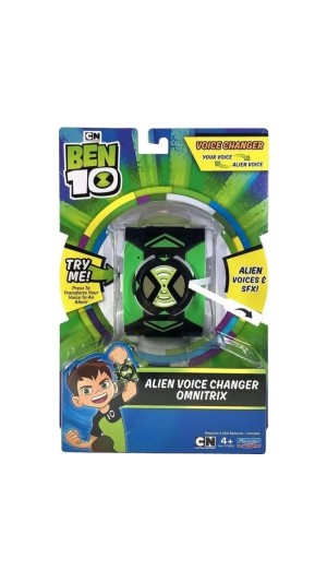 RELOGIO BEN 10 ONMINITRIX MODIFICADOR DE VOZ