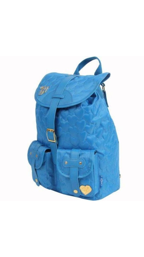 MOCHILA 2 ALÇAS JUV.FEM.CAPRICHO LOVE ME C/TAMPA