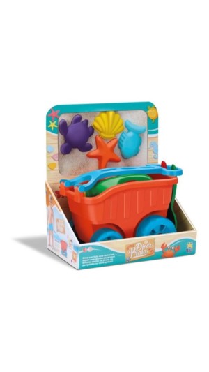CARRIOLA DIVER PRAIA - CARRIOLA COM ACESSÓRIOS DIVERTOYS