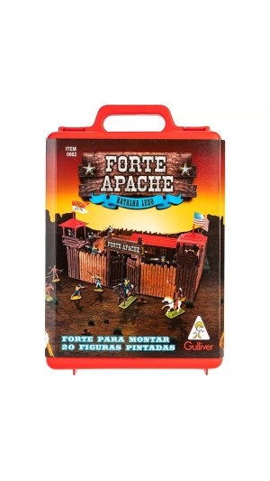 FORTE APACHE BATALHA DE LUXO PINTADOS A MÃO GULLIVER