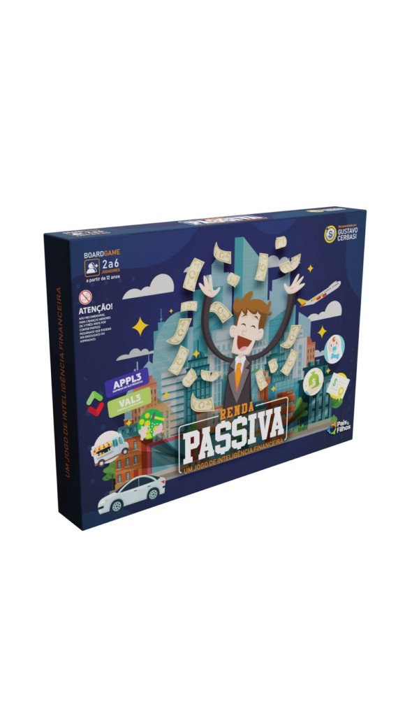 JOGO RENDA PASSIVA EDUCAÇÃO FINANCEIRA PAIS & FILHOS