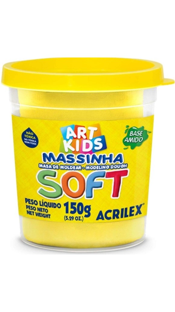 MASSINHA DE MODELAR SOFT ART KIDS
