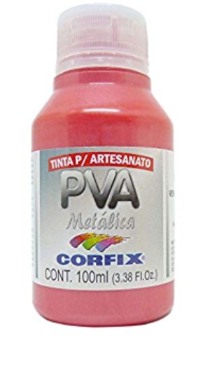 TINTA PVA METÁLICA 100ML CORFIX