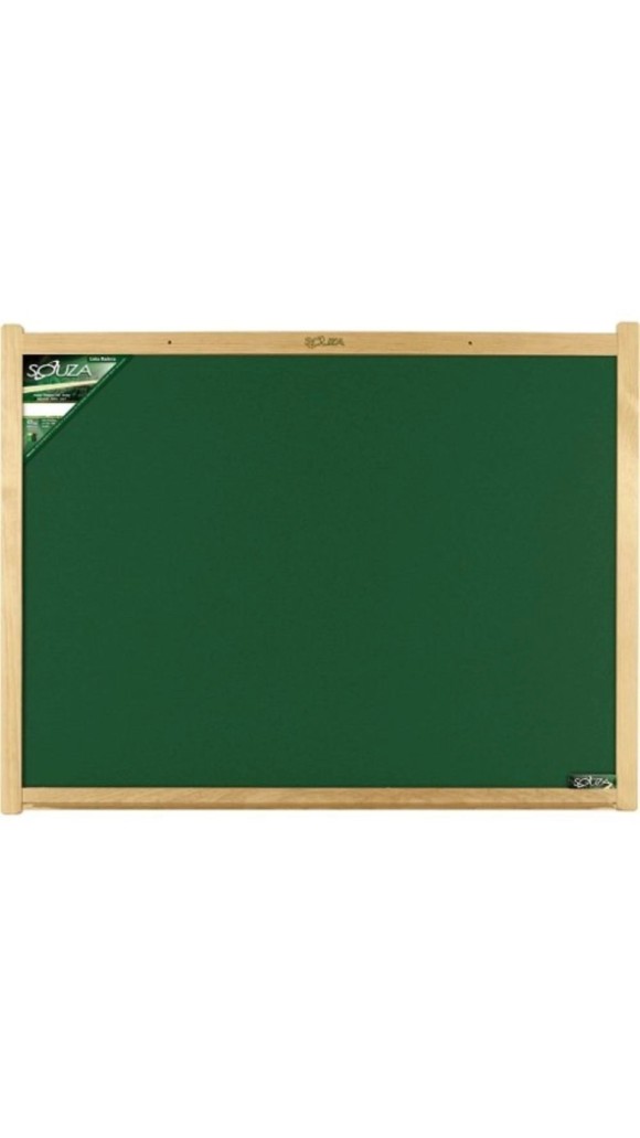 QUADRO VERDE MADEIRA 90X70 REF.2209 SOUZA