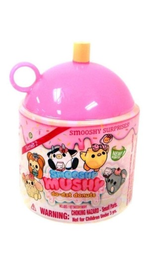 KIT BICHINHOS SMOOSHY MUSHY SERIE 2 DONUT
