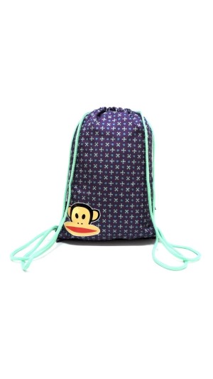 MOCHILA GYMBAG PAUL FRANK ROXO FORONI