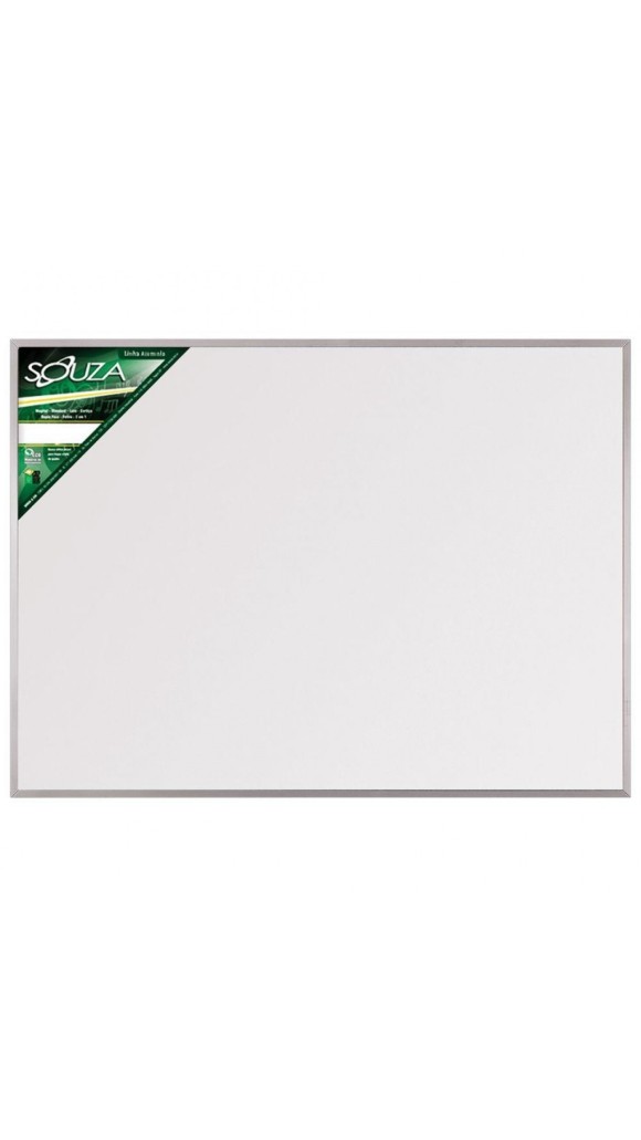 QUADRO BRANCO ALUMÍNIO 90X60 REF.5603 SOUZA