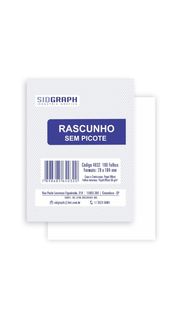 BLOCO RASCUNHO 78X104 100F.