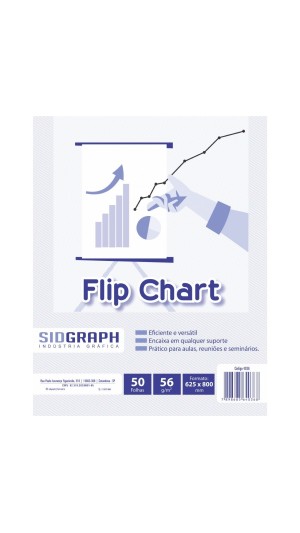 BLOCO FLIP CHART 64X85 50F