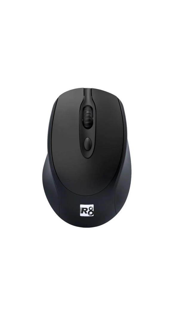 MOUSE SEM FIO 2.4 GHZ 1600 DPI 4 BOTOES COLOR HIGH 1713 R8 PRETO PILHA