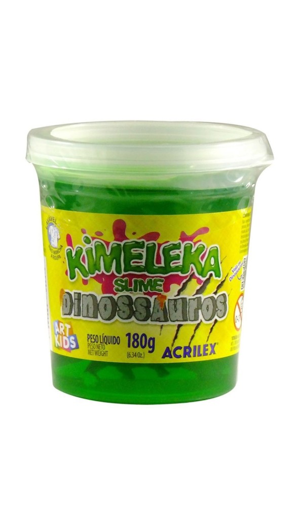KIMELEKA SLIME DINOSSAUROS 180G ACRILEX