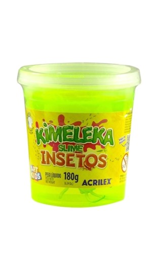 KIMELEKA SLIME INSETOS 180G ACRILEX