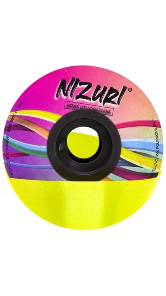 FITA DECORATIVA 32MMX50 UNIDADE NIZURI