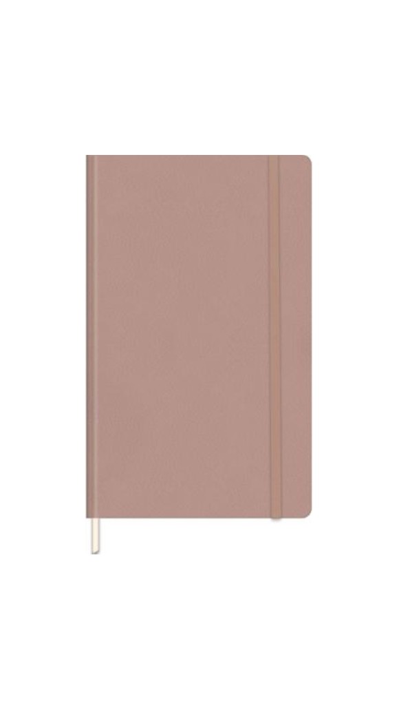 CADERNO CAPA DURA C/P FITTO CAMBRIDGE GRANDE NUDE 80F