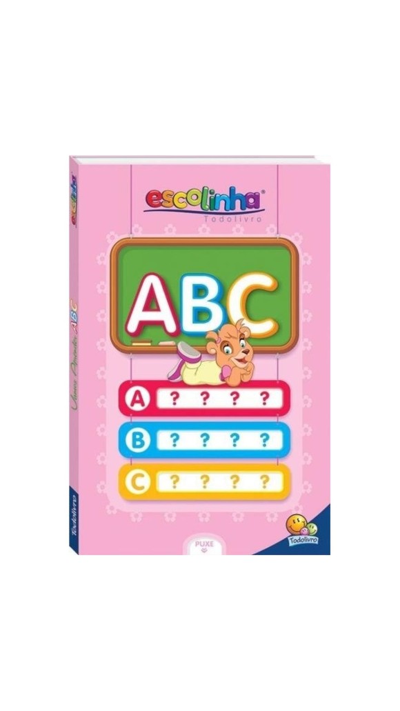 LIVRO ESCOLINHA VAMOS APRENDER: ABC TODOLIVRO