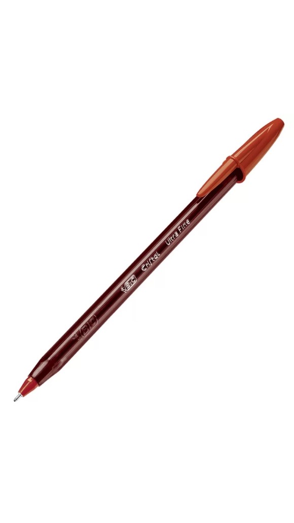 CANETA ESF.CRISTAL NEEDLE ULTRA FINA 0.7 BIC