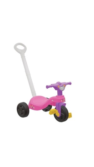 TRICICLO C/EMPURRADOR ENCANTADO PAIS&FILHOS