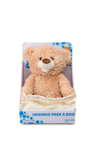 BRINQUEDO URSINHO PEEK A BOO MULTIKIDS BABY