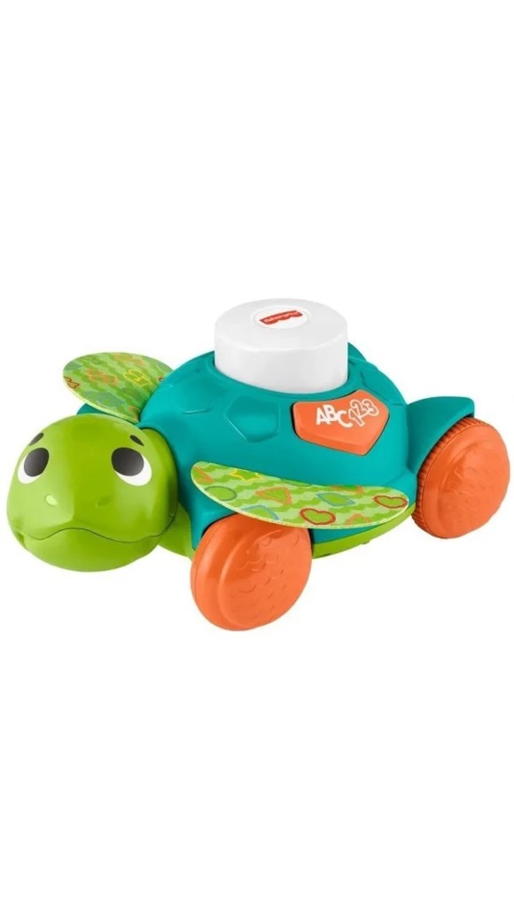 BRINQUEDO MUSICAL TARTARUGA-MARINHA HORA DE ENGATINHAR LINKIMALS HHC48 FISHER-PRICE