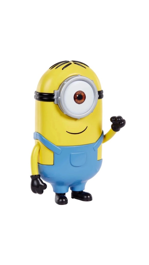 BONECO ARTICULADO MINIONS FIGURAS DE 12" ILLUMINATION GPM37 MATTEL