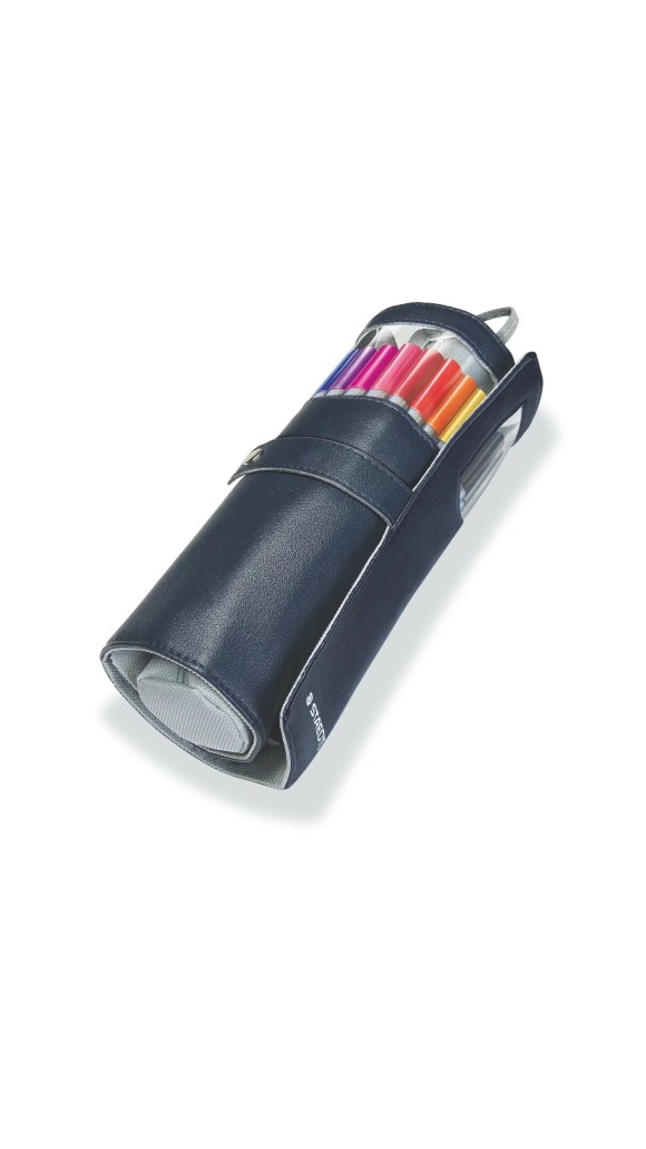 ESTOJO FINELINER TRIPLUS CASE PRETO C/20 CORES STAEDTLER