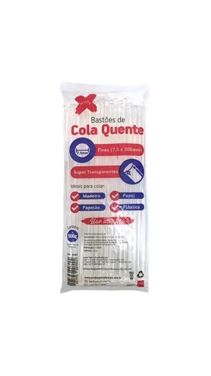 REFIL COLA QUENTE FINO MAKE+ 500G PCT C/41 UNID.