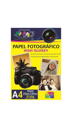 PAPEL IMP.FOTO 180G A4 210X297 PCT C/50 FLS OFF PAPER