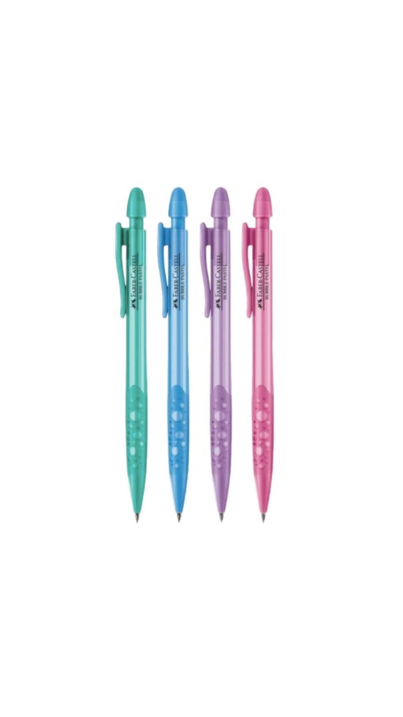 LAPISEIRA 0.5 BUBBLE PASTEL MIX FABER-CASTELL