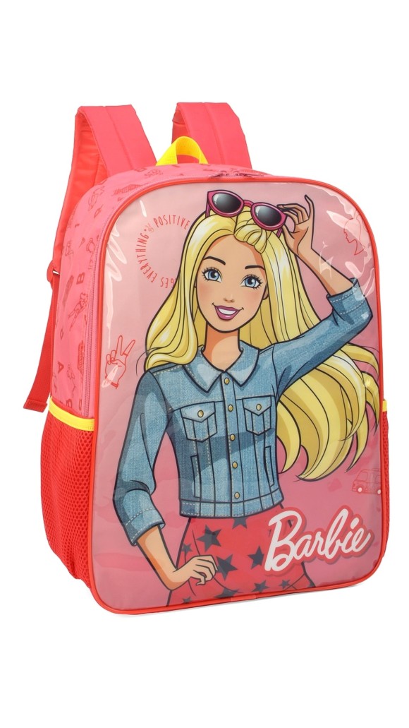 MOCHILA 2 ALÇAS JUV.FEM.BARBIE IS38181BB LUXCEL