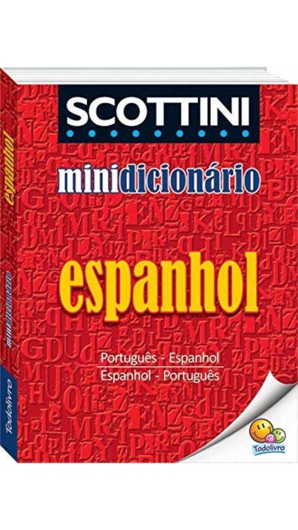 DICIONARIO MINI ESPANHOL PEQUENO SCOTTINI