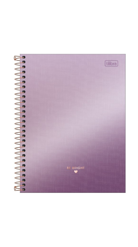 CADERNO COLEGIAL CAPA DURA FEM.10X1 WEST VILLAGE 160F.2023 TILIBRA