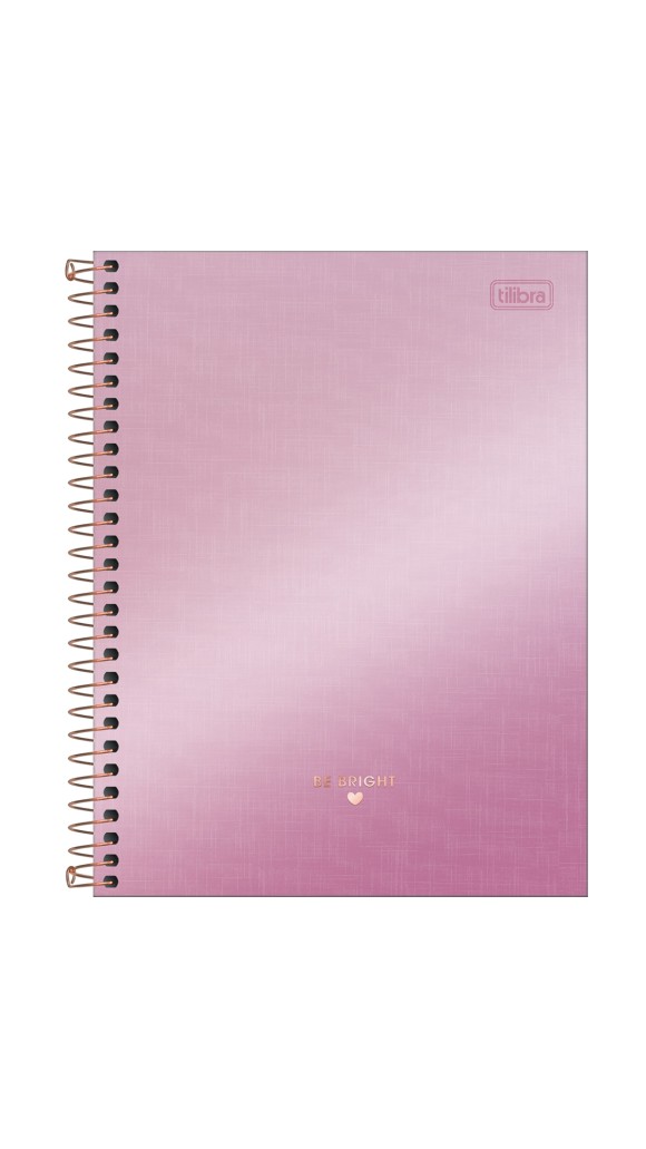 CADERNO COLEGIAL CAPA DURA FEM.10X1 WEST VILLAGE 160F.2023 TILIBRA