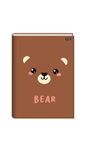 CADERNO BROCHURA 1/4 FLEXÍVEL FEM.CUTE ANIMALS 30F.2023 JANDAIA