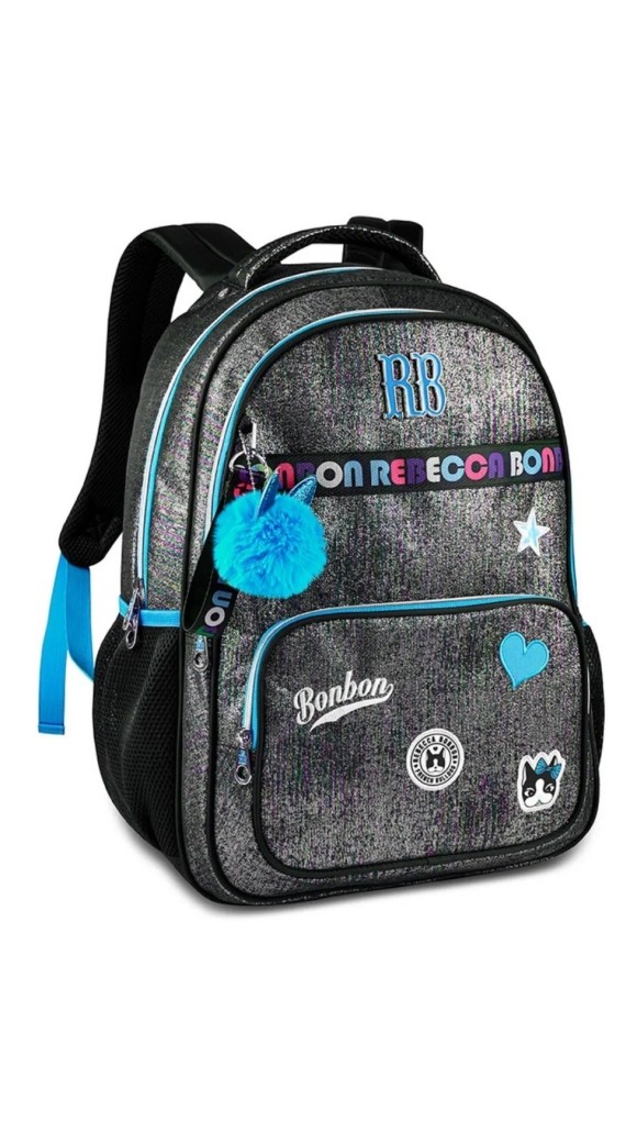 MOCHILA 2 ALÇAS FEM.REBECCA BONBON RB3197 CLIO