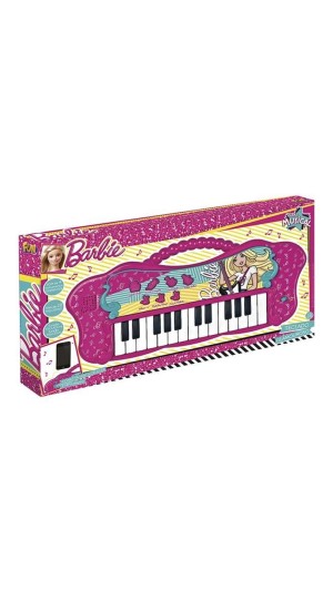 BARBIE TECLADO FABULOSO COM FUNÇÃO MP3 PLAYER