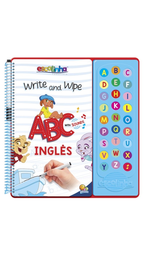 LIVRO ESCOLINHA ESCUTE & APRENDA! TODOLIVRO
