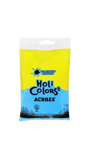 PÓ COLORIDO HOLI COLORS 50G ACRILEX