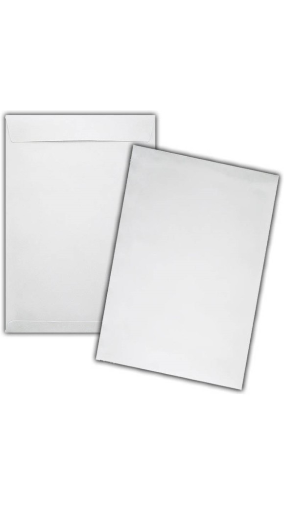 ENVELOPE SACO 240X340 BRANCO FORONI PACOTE C/10 UNID.