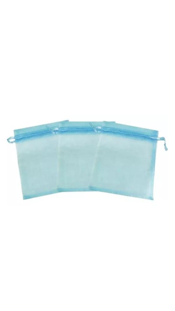SACO TECIDO LISO 7X9 AZUL PCT C/10 UNID. VMP