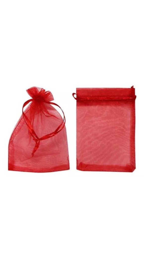 SACO TECIDO LISO 7X9 VERMELHO PCT C/10 UNID. VMP