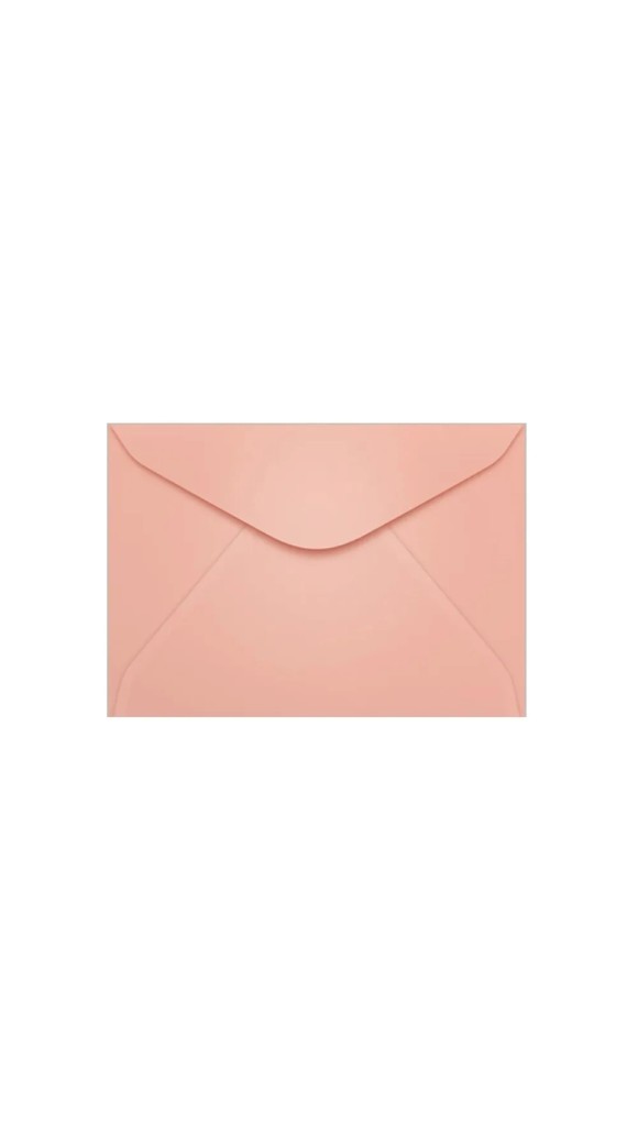 ENVELOPE CARTA ROSA CLARO 114X162 FORONI PACOTE C/10 UNID.