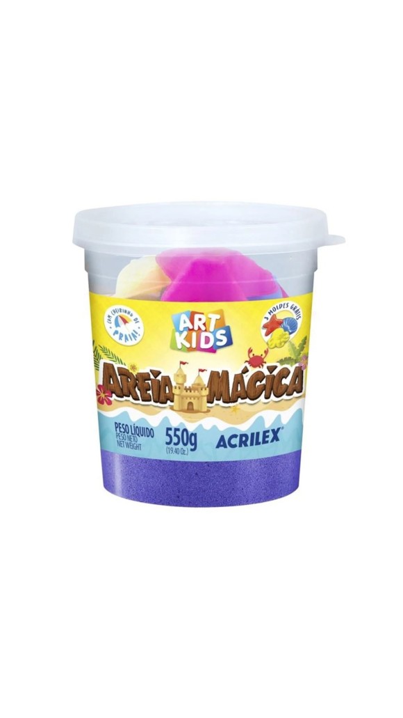 KIMELEKA SLIME AREIA MÁGICA 200G ACRILEX